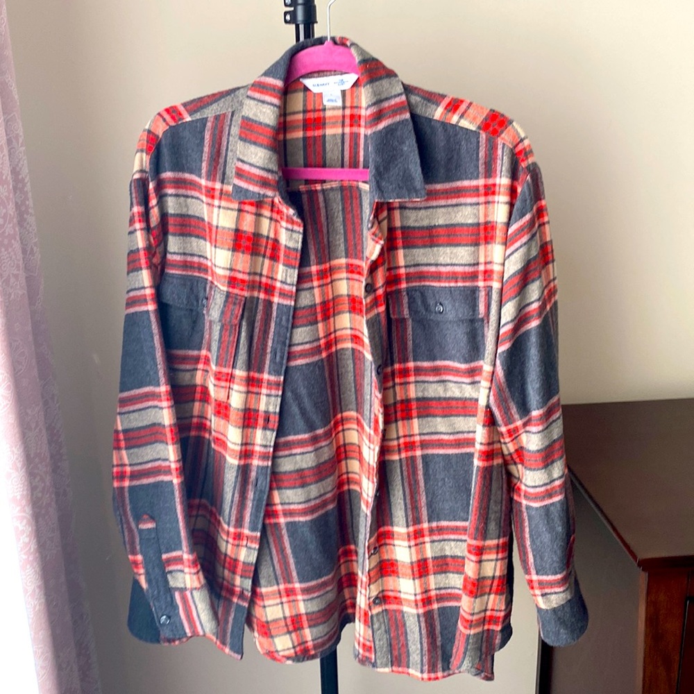 Old Navy Boyfriend Shirt L
